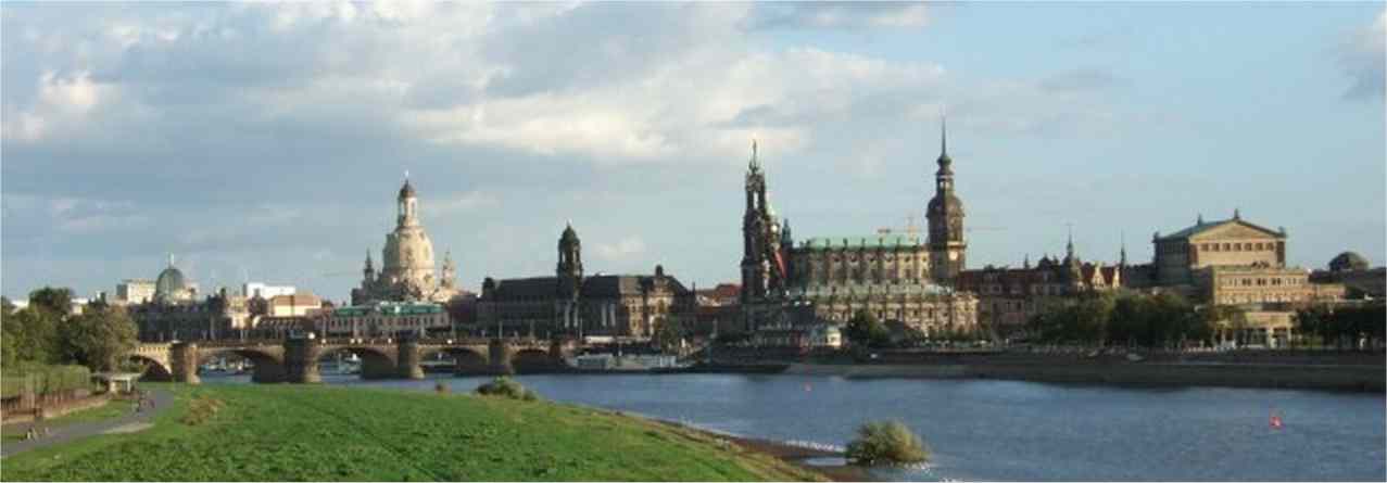 Ansicht von Dresden
