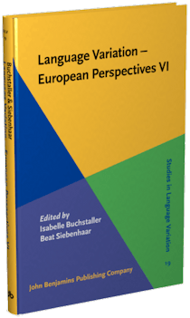 Cover des Sammelbandes 'Language Variation – European Perspectives VI''