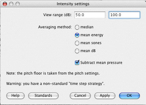 praat normalize intensity