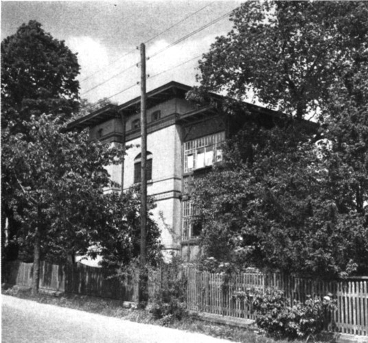 Wilhelm Wundts Haus in Großbothen bei Leipzig, Foto, nicht näher datiert